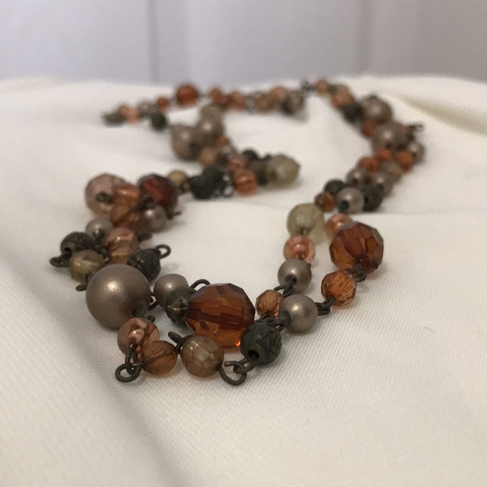 Fashion jewelry- Boho beaded necklace